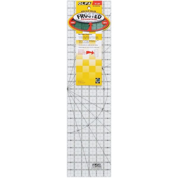 REGLA DE OLFA DE 6" X 24"
